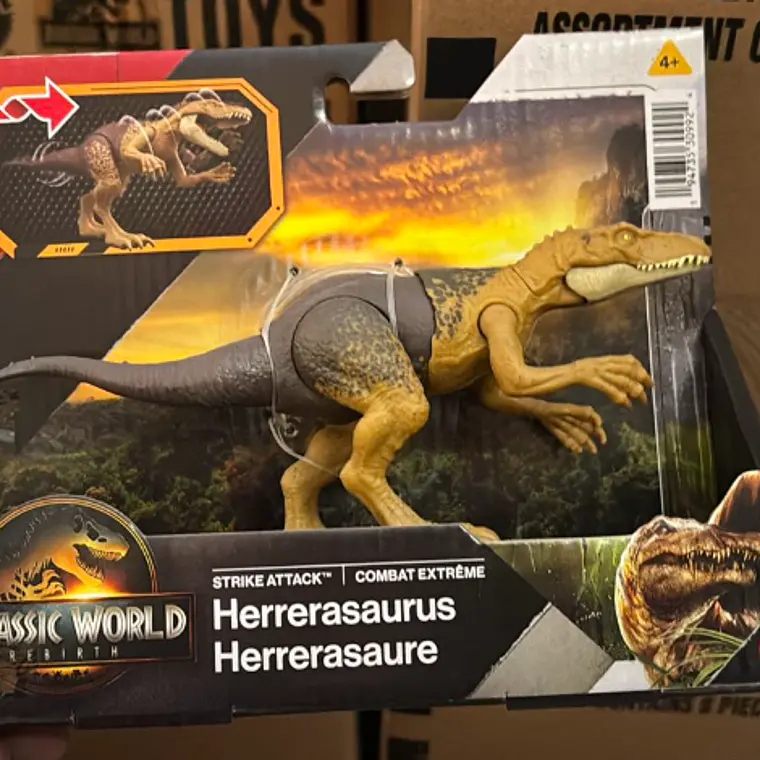 JURASSIC WORLD DINOSAURIO REBIRTH MORDIDA DE ATAQUE - HERRE 1