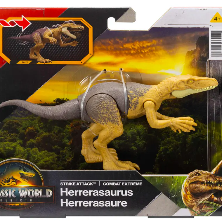 JURASSIC WORLD DINOSAURIO REBIRTH MORDIDA DE ATAQUE - HERRE 2