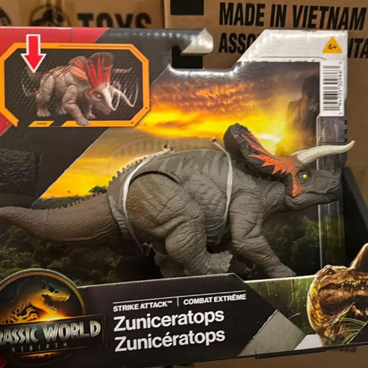 JURASSIC WORLD DINOSAURIO REBIRTH MORDIDA DE ATAQUE - ZUNI 1