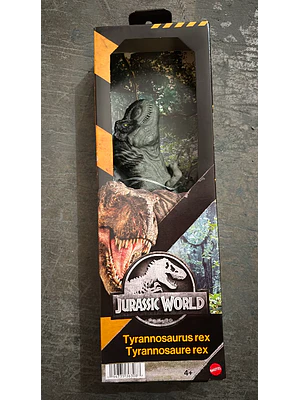 JURASSIC WORLD DINOSAURIO DE JUGUETE DINOSAURIO DE 12 PULGADAS - TYRANNO