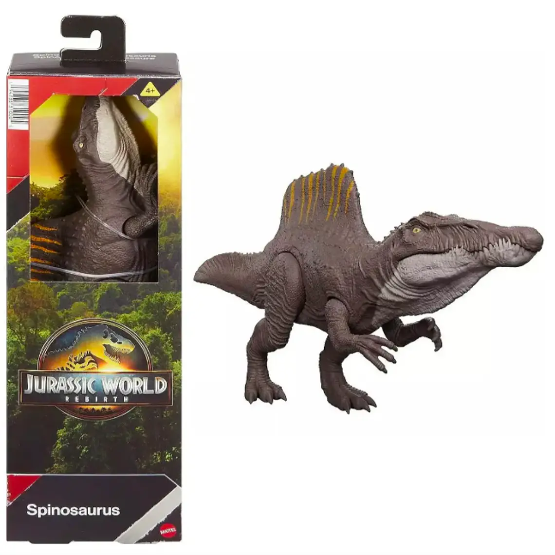 JURASSIC WORLD DINOSAURIO DE JUGUETE DINOSAURIO DE 12 PULGADAS - SPINO 2