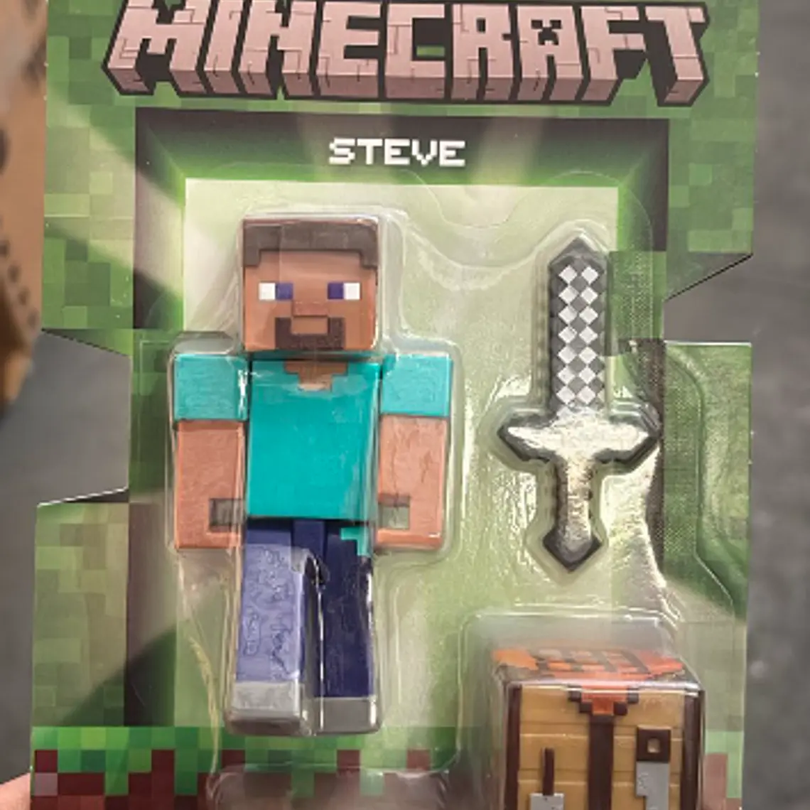 MINECRAFT FIGURA DE ACCIÓN MOBS DE 3.25 - STEVE 1