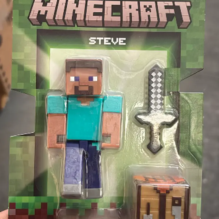 MINECRAFT FIGURA DE ACCIÓN MOBS DE 3.25 - STEVE 1