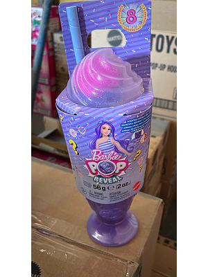 BARBIE POP REVEAL MUÑECA DULCES SORPRESAS - MORADO