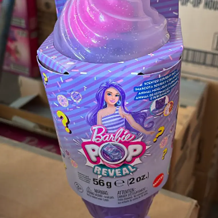 BARBIE POP REVEAL MUÑECA DULCES SORPRESAS - MORADO 1