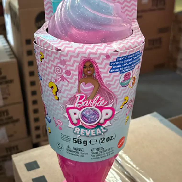 BARBIE POP REVEAL MUÑECA DULCES SORPRESAS - ROSADO 1