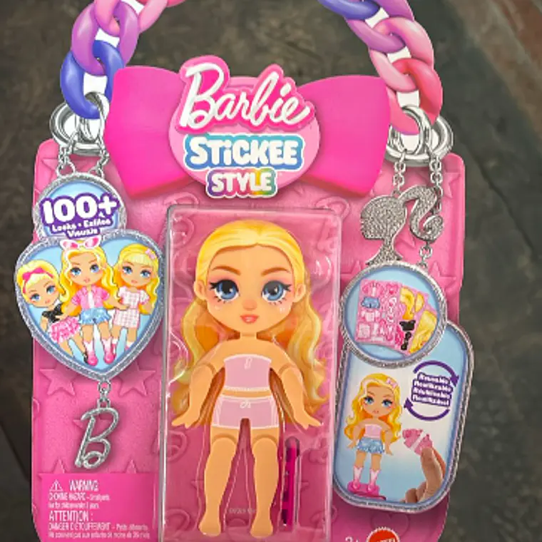 BARBIE MUÑECA SURTIDO SORPRESA STEECKEEZ - RUBIA 1