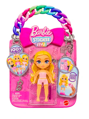 BARBIE MUÑECA SURTIDO SORPRESA STEECKEEZ - RUBIA