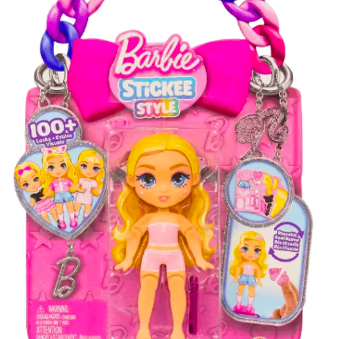 BARBIE MUÑECA SURTIDO SORPRESA STEECKEEZ - RUBIA 2