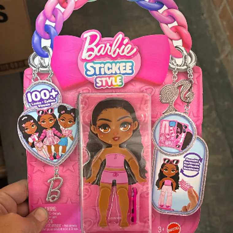BARBIE MUÑECA SURTIDO SORPRESA STEECKEEZ - MULATA 1