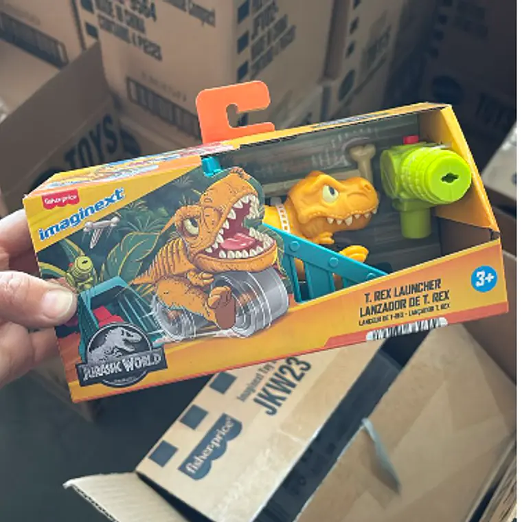 IMAGINEXT JUGUETE RENACE LANZADOR - AMARILLO 1