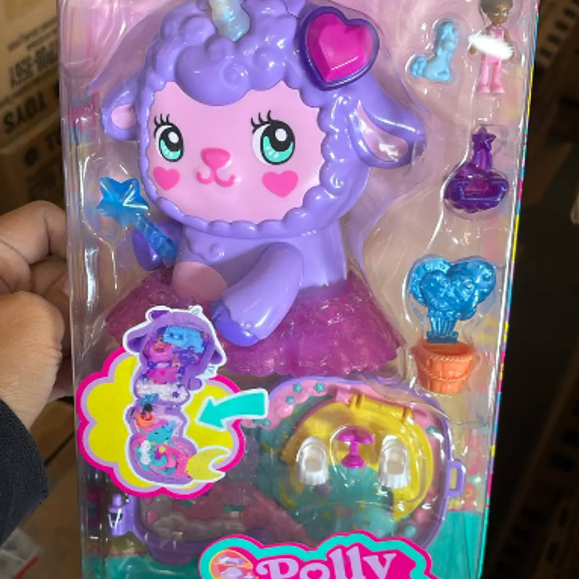 POLLY POCKET MUNDO DE COMPACTOS DE POLLY - OVEJA 1