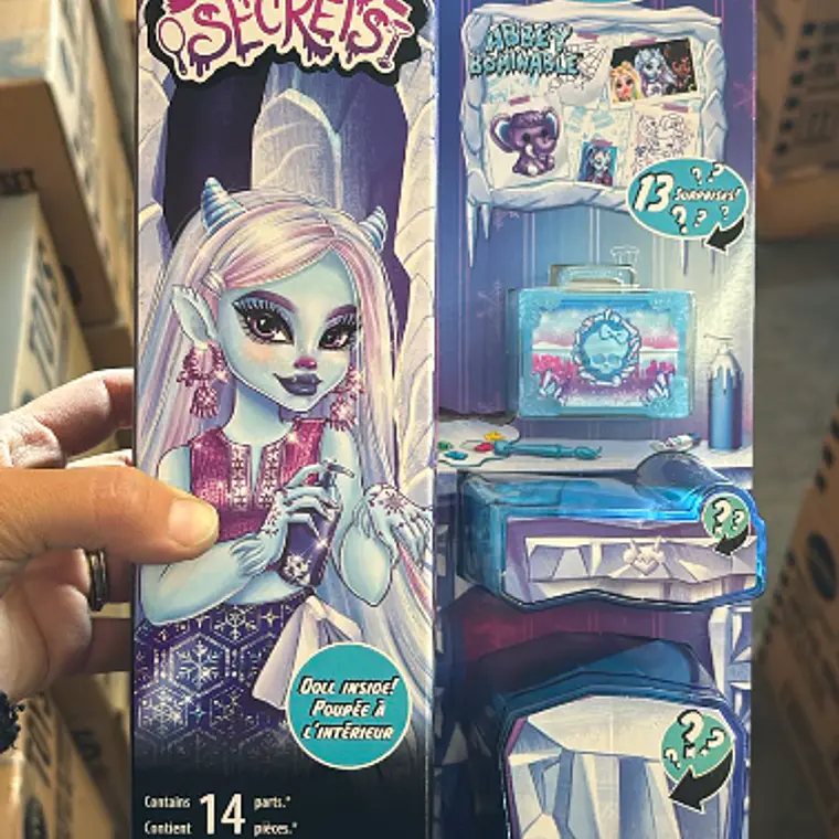 MONSTER HIGH MUÑECA SELF-SCARE SECRETS SERIE 1 SORPRESA - CELESTE 1