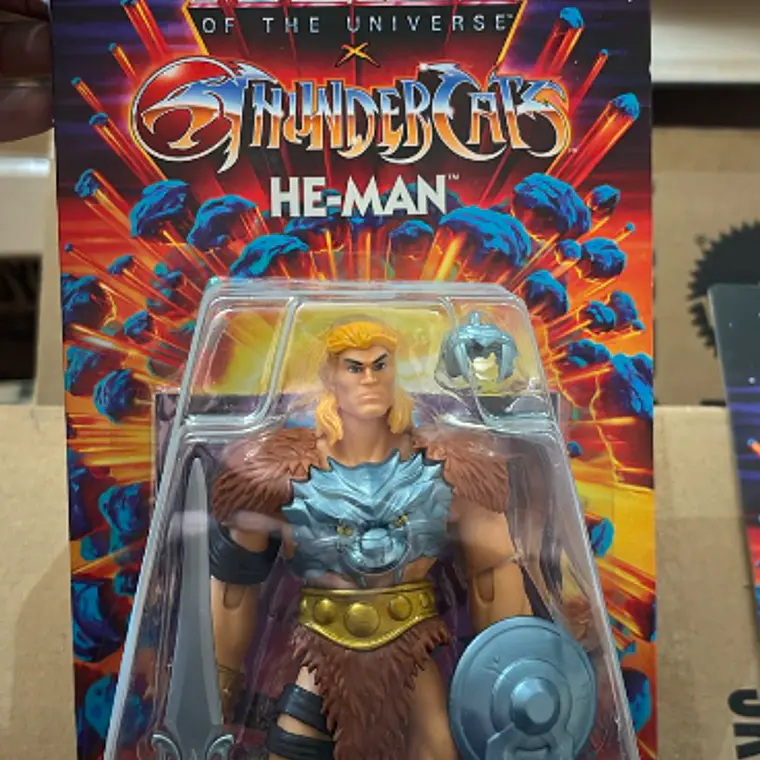 FIGURA THUNDERCATS MOTU 5.5 6 AÑOS EN ADELANTE - HE MAN 1