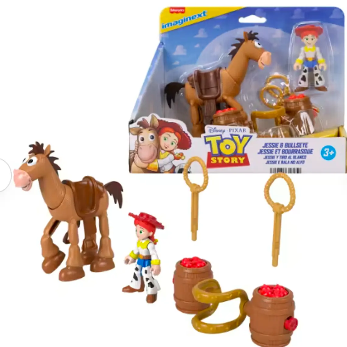 IMAGINEXT FIGURA DE ACCION PACK DE JESSIE Y TIRO AL BLANCO 2