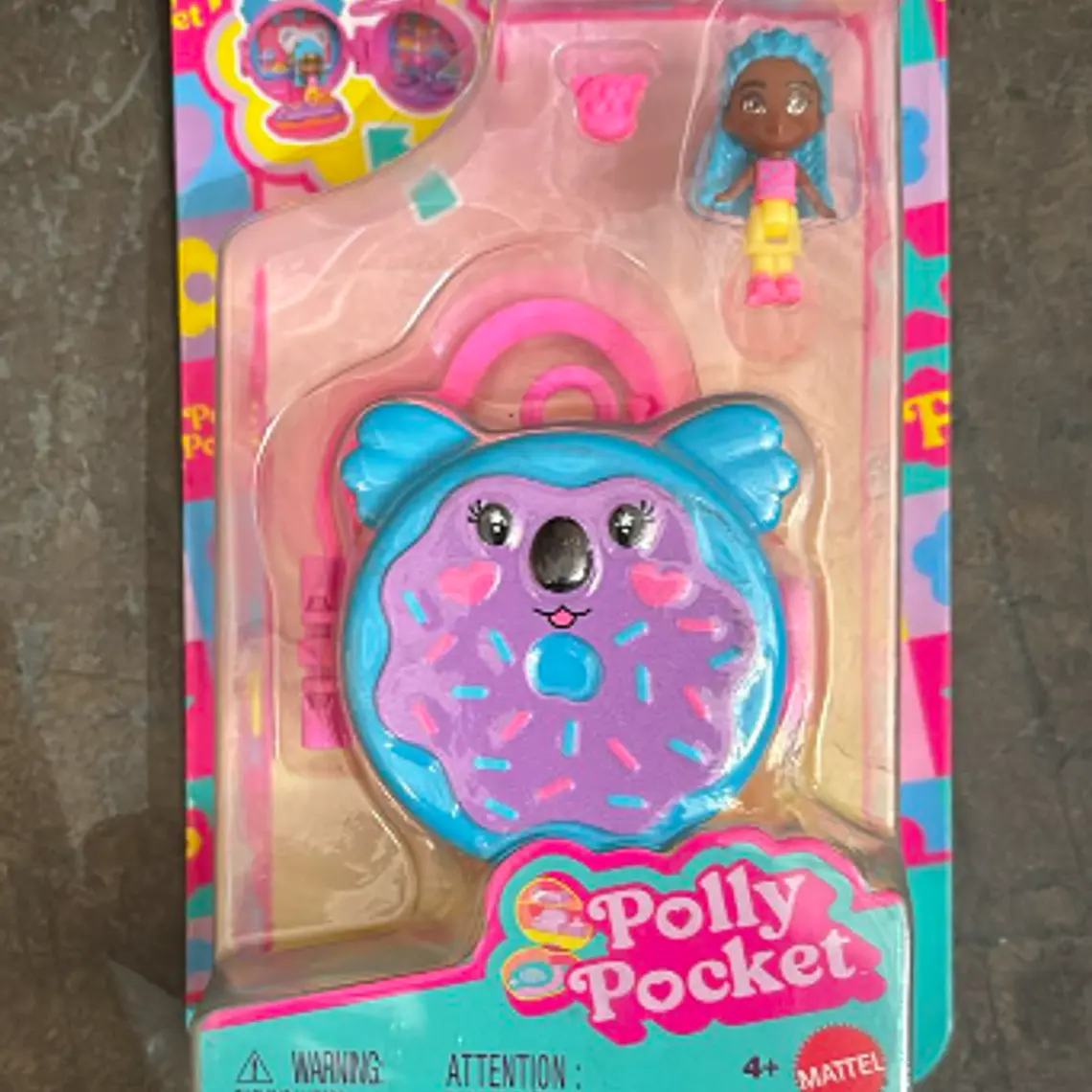 POLLY POCKET SET DE JUEGO MINI COMPACTO SORPRESA - DONUT 1