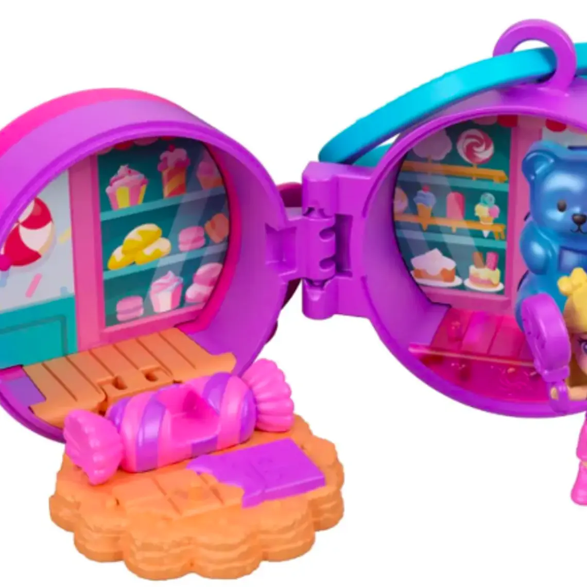 POLLY POCKET SET DE JUEGO MINI COMPACTO SORPRESA - DULCE 2