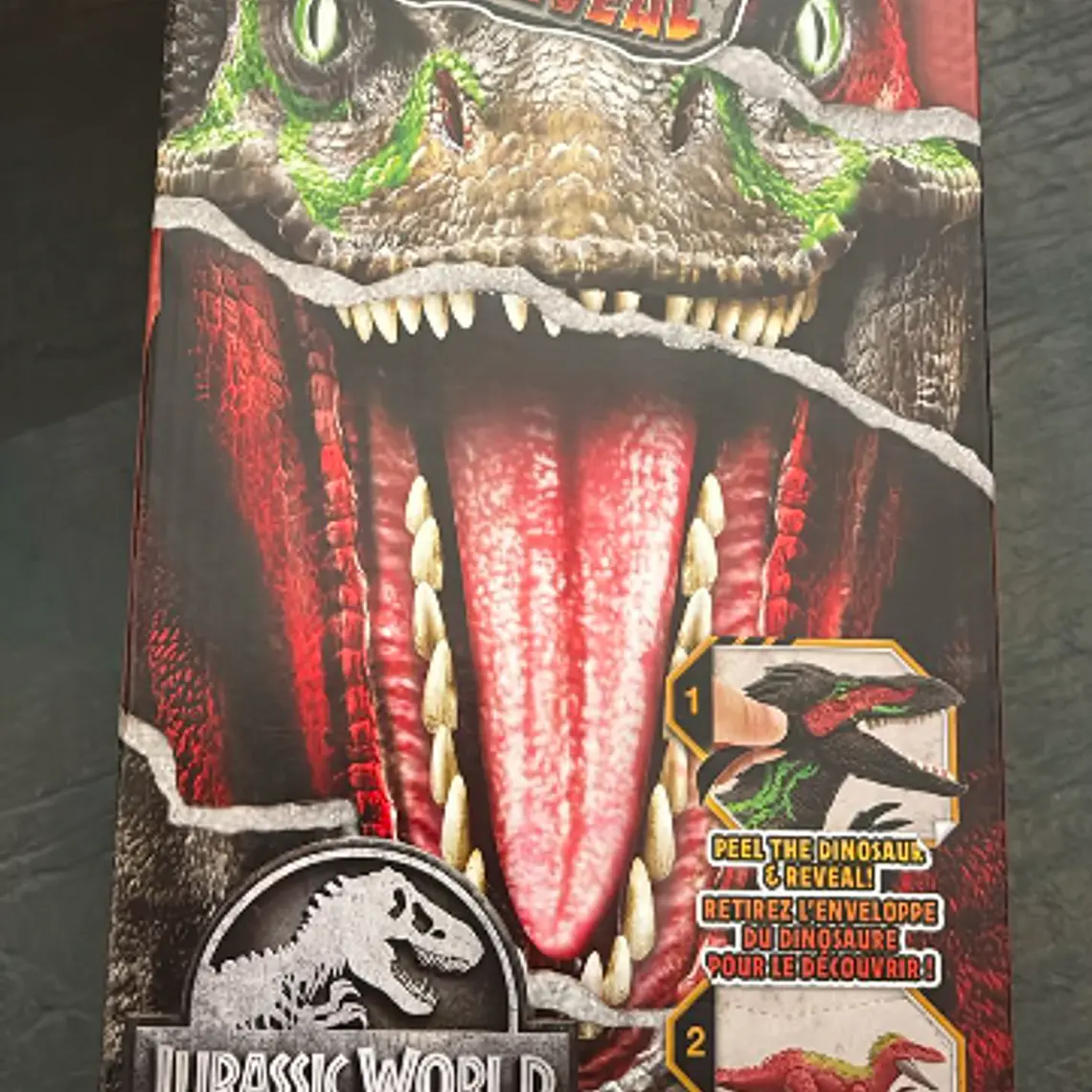 JURASSIC WORLD DINOSAURIO DE JUGUETE ESCALA GRANDE - ROJO 1