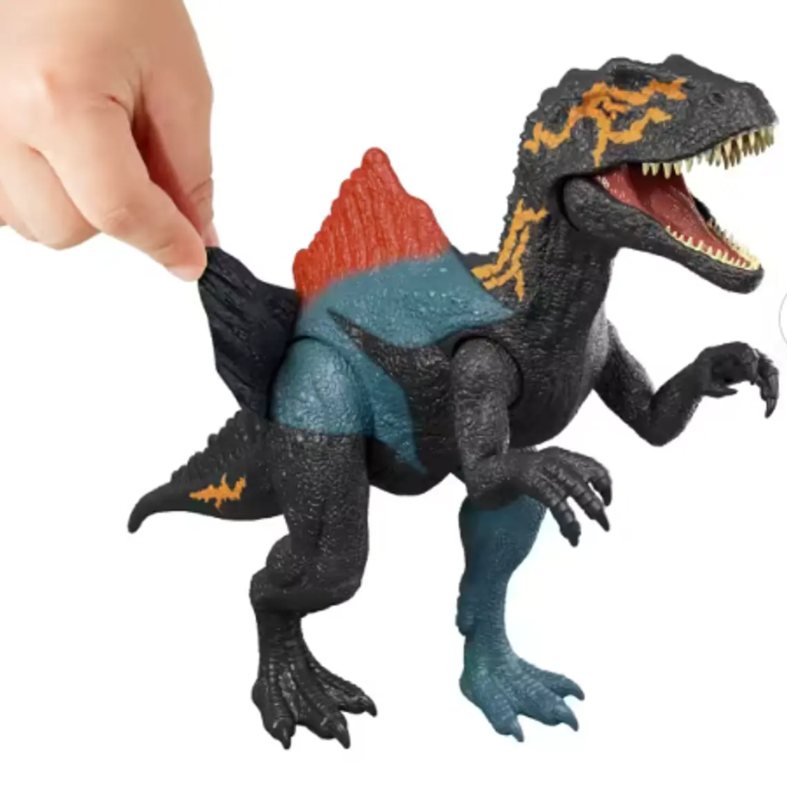 JURASSIC WORLD DINOSAURIO DE JUGUETE ESCALA GRANDE - AZUL 3