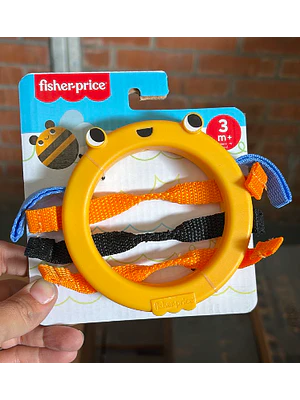 FISHER-PRICE AROS ACTIVIDADES ANIMALITOS NATURALEZA 3+ MESES - AMARILLO