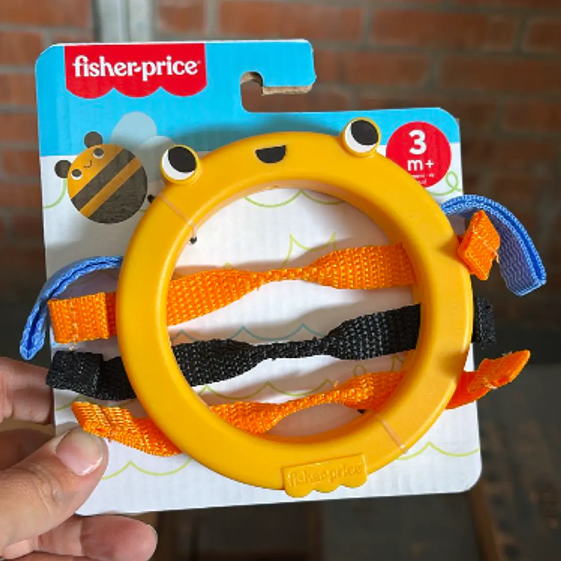FISHER-PRICE AROS ACTIVIDADES ANIMALITOS NATURALEZA 3+ MESES - AMARILLO 1