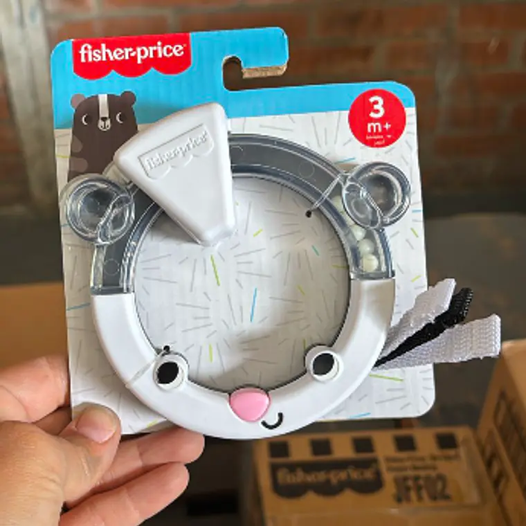 FISHER-PRICE AROS ACTIVIDADES ANIMALITOS NATURALEZA 3+ MESES - BLANCO 1