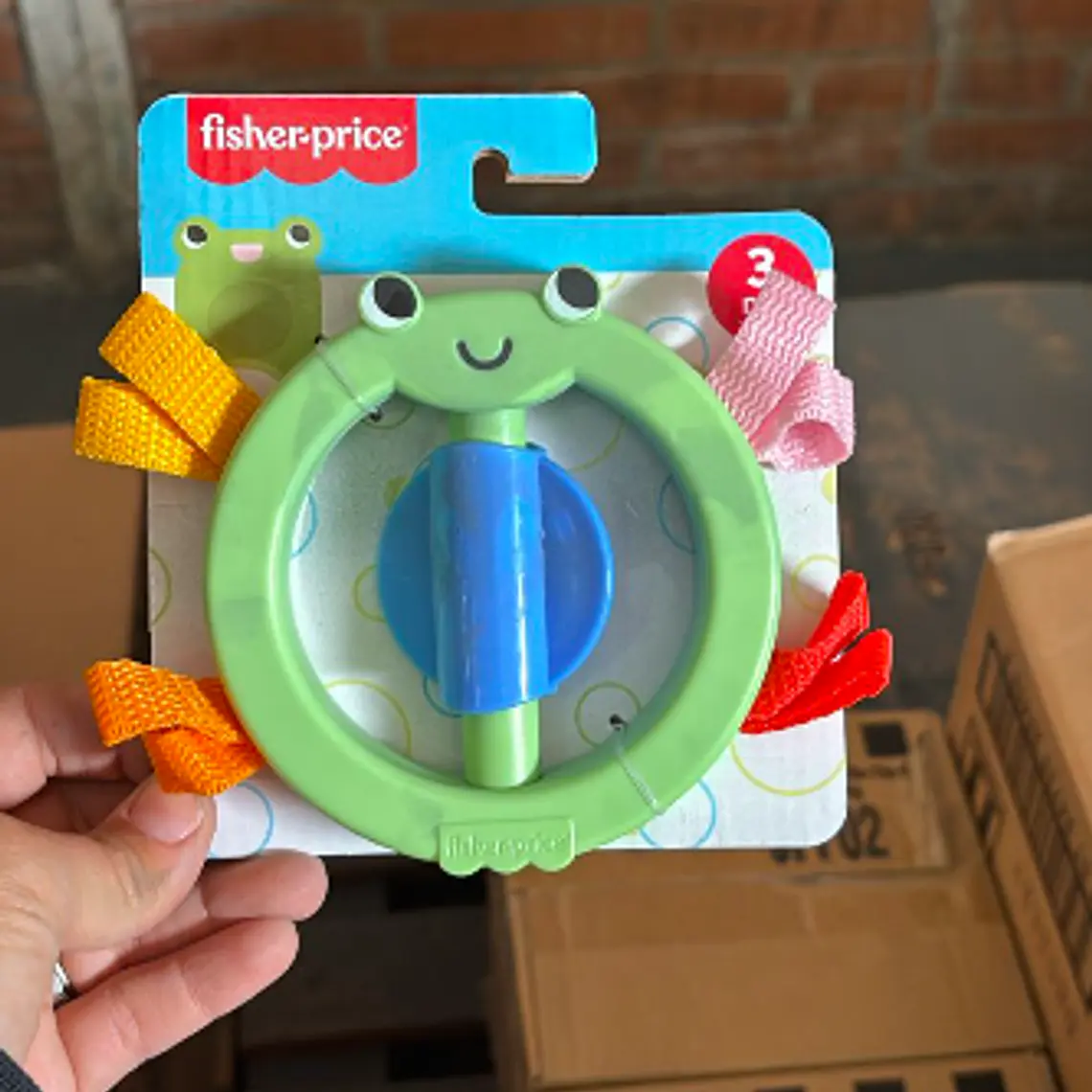 FISHER-PRICE AROS ACTIVIDADES ANIMALITOS NATURALEZA 3+ MESES - VERDE 1