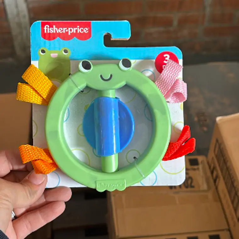 FISHER-PRICE AROS ACTIVIDADES ANIMALITOS NATURALEZA 3+ MESES - VERDE 1