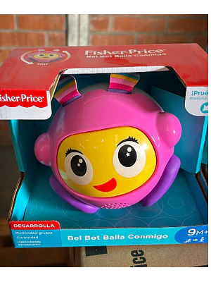 FISHER-PRICE JUGUETE BI BOT Y BEL BOT BAILA CONMIGO - ROSADO