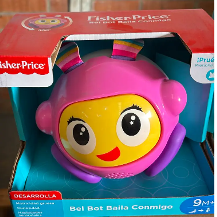 FISHER-PRICE JUGUETE BI BOT Y BEL BOT BAILA CONMIGO - ROSADO 1