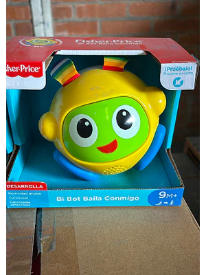 FISHER-PRICE JUGUETE BI BOT Y BEL BOT BAILA CONMIGO - AMARILLO
