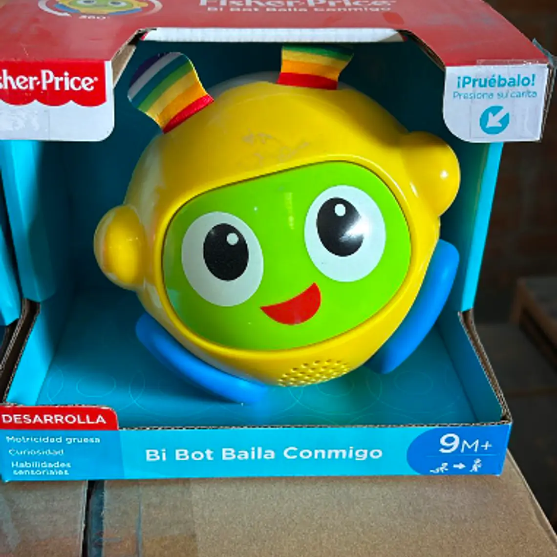 FISHER-PRICE JUGUETE BI BOT Y BEL BOT BAILA CONMIGO - AMARILLO 1