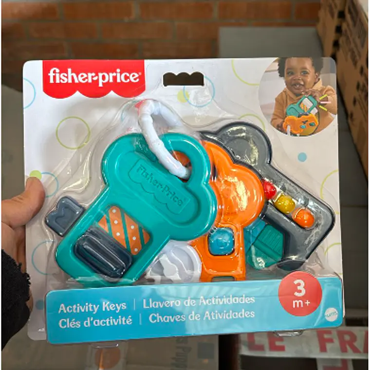 FISHER-PRICE LLAVERO DE ACTIVIDADES 1