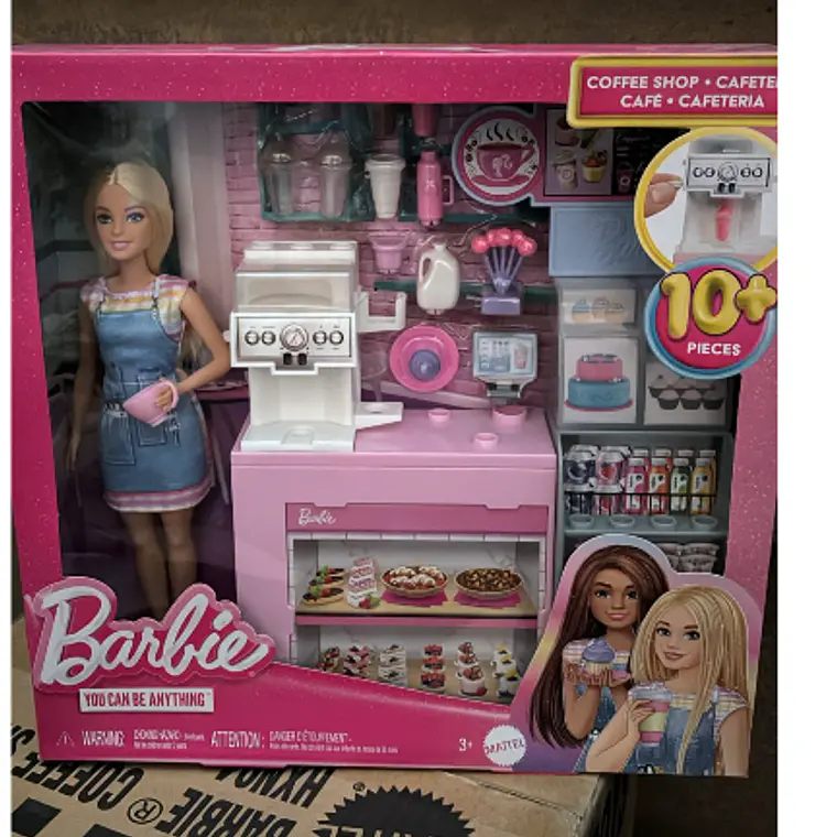 BARBIE SET DIVERSIÓN EN LA CAFETERÍA 1