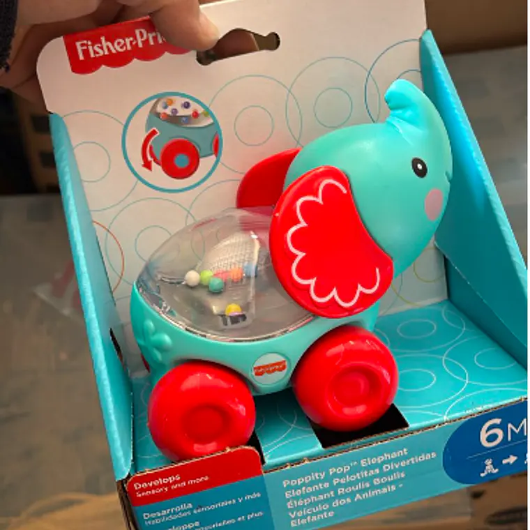FISHER-PRICE ANIMALITOS PELOTITAS - ELEFANTE 1