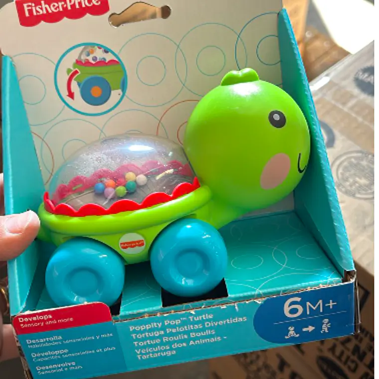FISHER-PRICE ANIMALITOS PELOTITAS - TORTUGA 1