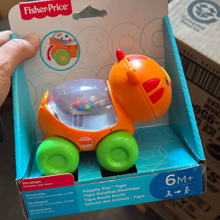 FISHER-PRICE ANIMALITOS PELOTITAS - TIGRE 1
