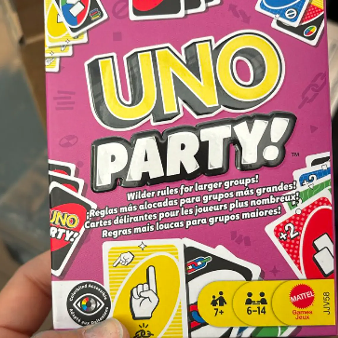 UNO JUEGO DE CARTAS PARTY RENOVADO PARA NIÑOS 1