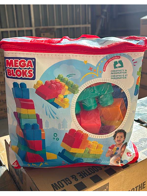 MEGA BLOKS BOLSA CLÁSICA CON 60 BLOQUES