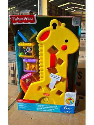 FISHER-PRICE JIRAFA BLOQUES DIVERTIDOS