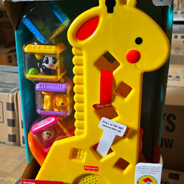 FISHER-PRICE JIRAFA BLOQUES DIVERTIDOS 1