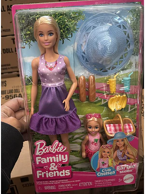 BARBIE SET JUEGO PICNIC CON CHELSEA