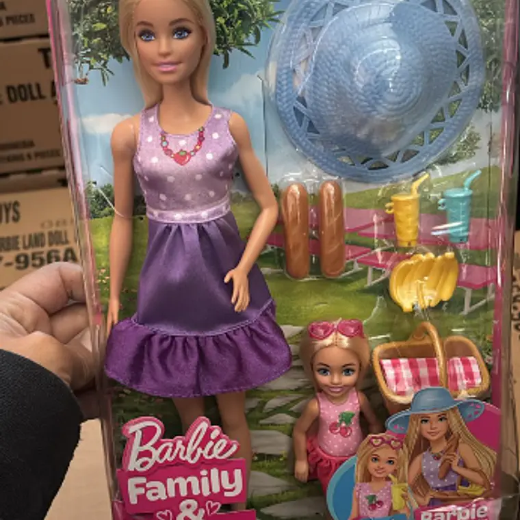 BARBIE SET JUEGO PICNIC CON CHELSEA 1