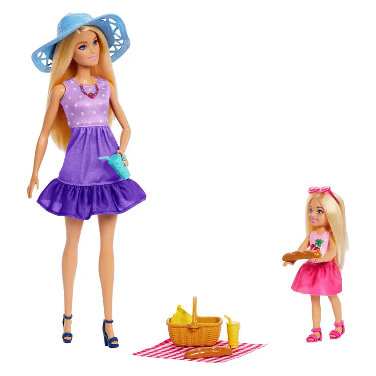 BARBIE SET JUEGO PICNIC CON CHELSEA 2