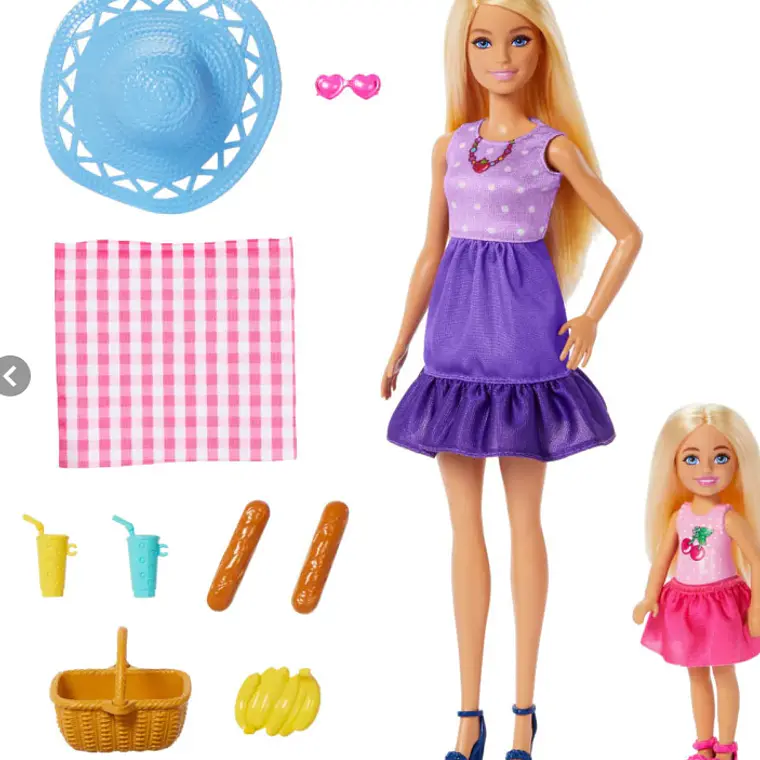 BARBIE SET JUEGO PICNIC CON CHELSEA 5