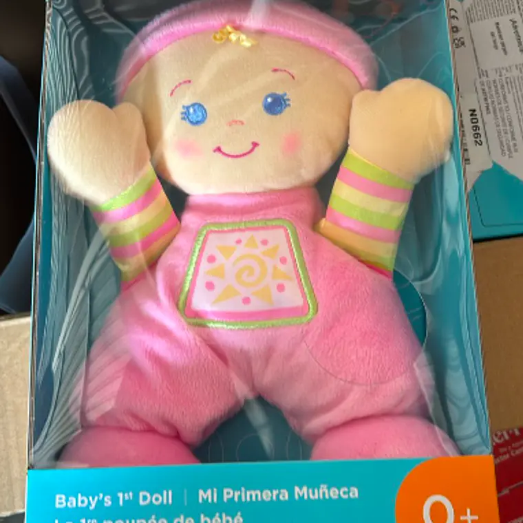 FISHER-PRICE MI PRIMERA MUÑECA Y OSITO 1