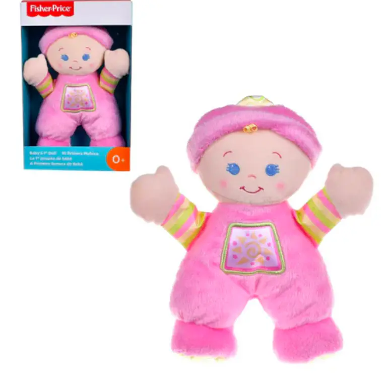FISHER-PRICE MI PRIMERA MUÑECA Y OSITO 2