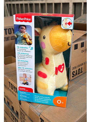 FISHER-PRICE JUGUETE PARA BEBÉS ANIMALITOS LUMINOSOS - JIRAFA