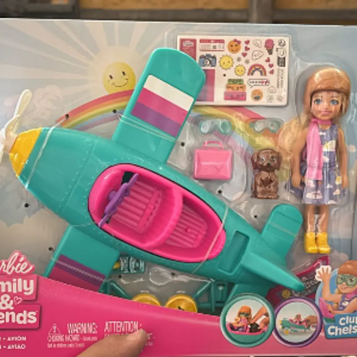 BARBIE SET CHELSEA PILOTO DE AVIÓN 1