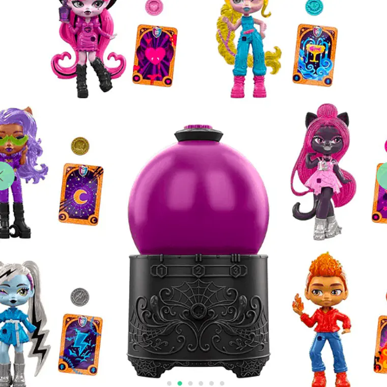 MONSTER HIGH MUÑECA MINI BOLA DE CRISTAL SORPRESA 3